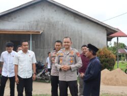 Kapolres Ketapang Tinjau Pembangunan Sumur Bor di Musholla Al Misbahul Munir, Wujud Kepedulian Polri dalam Hari Bhayangkara ke-80