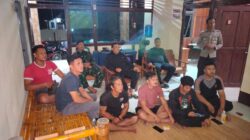 Pererat Solidaritas Lewat Sepak Bola, Polsek Air Besar Gelar Nobar Piala Dunia Bersama Forkopimcam