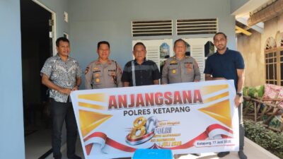 Sentuhan Penghormatan di Hari Bhayangkara Ke-80, Polres Ketapang Sambangi Purnawirawan dan Warakawuri