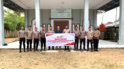 Dalam Rangka Hari Bhayangkara ke-80, Sat Samapta Polres Ketapang Gelar Bakti Religi di Gereja GKKB POS PI