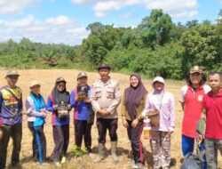 Sinergi Warga dan Polri Wujudkan Lahan Jagung Produktif di Desa Empajak