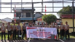 Mewakili Kapolres Ketapang, Kabag SDM Bersama Polsek Benua Kayong Laksanakan Penanaman Mangrove di Pantai Pecal dalam Rangka HUT Bhayangkara Ke-80