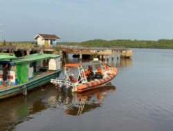 Tim SAR Gabungan Lakukan Pencarian Korban Diterkam Buaya di Batu Ampar, Kubu Raya