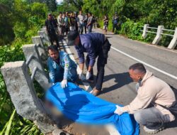 Pengendara Motor Meninggal dalam Kecelakaan Tunggal di Nanga Mahap