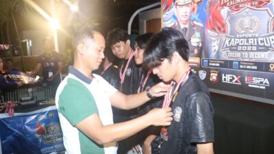 Polres Kubu Raya Juara Turnamen E-Sport Mobile Legends Kapolda Cup HUT Bhayangkara ke-80