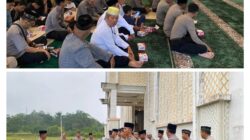 34 Personel Polres Sekadau Amankan Peringatan 1 Muharram di Masjid Agung Sultan Anum