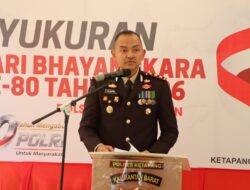 Penuh Kebersamaan dan Kepedulian, Polres Ketapang Gelar Syukuran Hari Bhayangkara ke-80 di Taman Kota