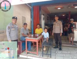 Menjaga Kamtibmas Siang Hari Samapta  Polsek Menyuke Laksanakan Patroli