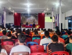 Aipda Ngadino Jadi Narasumber Penyuluhan Bahaya Bullying pada Pekan Pemuda GKII Melawi Hilir