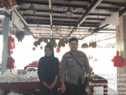 Waspada Modus Baru! Polsek Ngabang Edukasi Karyawan Toko Saat Patroli Siang