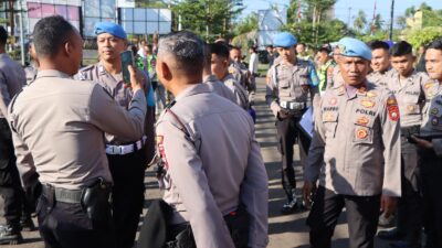 Usai Apel Pagi, Sipropam Polres Ketapang Gelar Gaktibplin untuk Tingkatkan Disiplin Personel