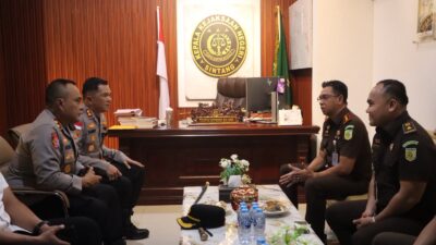 Bangun Kolaborasi untuk Kamtibmas, Kapolres Sintang Jalin Silaturahmi dengan Kodim dan Kejaksaan