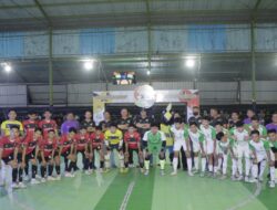 Mewakili Kapolres Ketapang, Wakapolres Hadiri Pembukaan Turnamen Futsal Jurnalis Ketapang Cup Seri XII
