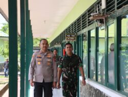 Perkuat Soliditas TNI-Polri, Kapolres Ketapang Bersama PJU Polres Ketapang Jalin Silaturahmi ke Kodim 1203 Ketapang