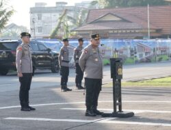Pimpin apel perdana, Kapolda Kalbar Tekankan soliditas personil dan Siapkan Diri Sebagai Polisi Penolong Masyarakat