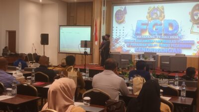 Satpolairud Polres Ketapang Hadiri FGD Sinergi Keselamatan dan Regulasi Pelayaran di Perairan Wajib Pandu Pelabuhan Kendawangan