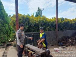 Dekat dengan Masyarakat, Patroli Dialogis Polsek Meranti Sasar Aktivitas di RAM Sawit