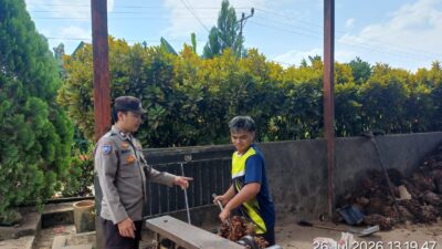 Dekat dengan Masyarakat, Patroli Dialogis Polsek Meranti Sasar Aktivitas di RAM Sawit