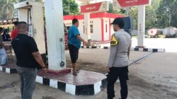 Jajaran Polsek Polres Ketapang Terus Pantau dan Awasi Penyaluran BBM di Setiap SPBU