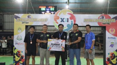 Mewakili Kapolres, Wakapolres Ketapang Hadiri Penutupan Turnamen Futsal Jurnalis Ketapang Cup Seri XII Tahun 2026
