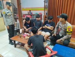 Bhabinkamtibmas Sapa Akrab Warga, Ajak Jaga Kamtibmas