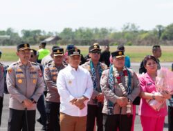 Bersama Forkopimda, Kapolres Ketapang Sambut Kedatangan Kapolda Kalbar di Bumi Ale-Ale Kabupaten Ketapang