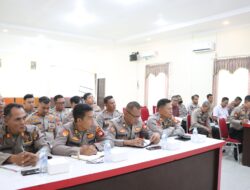 Polres Sekadau Gelar Rakor Penanganan Karhutla, Tingkatkan Kesiapsiagaan Jajaran
