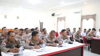 Polres Sekadau Gelar Rakor Penanganan Karhutla, Tingkatkan Kesiapsiagaan Jajaran