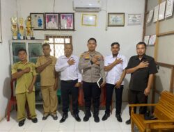 Kunker ke Desa Mentonyek, Kapolsek Mempawah Hulu Perkuat Sinergitas Ketahanan Pangan dan Antisipasi Karhutla