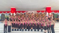 Wakapolres Kompol Bakri Hadiri Pelepasan 37 Peserta Jamnas XII, Titip Pesan Jaga Nama Baik Sekadau