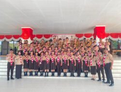 Wakapolres Kompol Bakri Hadiri Pelepasan 37 Peserta Jamnas XII, Titip Pesan Jaga Nama Baik Sekadau